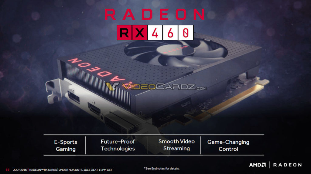 Найкраща відеокарта для HD (720 р):   AMD Radeon RX 460